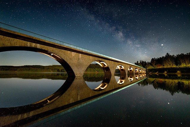night, lake, starry sky, heaven, landscape, water, nature, stars, quiet, mystical, reflection, night sky, eternity, milky way, galaxy, lighting mood, eternity, eternity, eternity, eternity, eternity